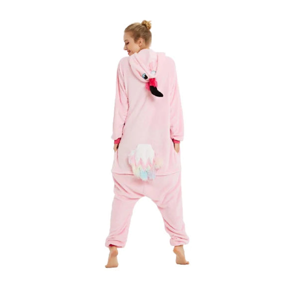 Animal Pyjamas - Pink Flamingo