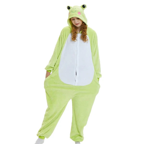 Unisex Animal Pyjamas - Frog