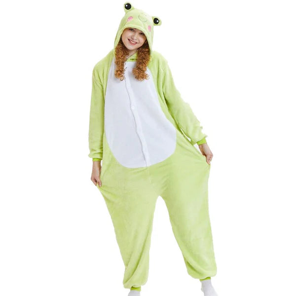 Unisex Animal Pyjamas - Frog