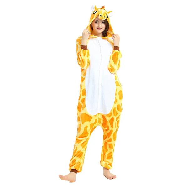 Unisex Animal Pyjamas - Giraffe