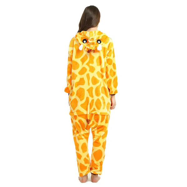 Unisex Animal Pyjamas - Giraffe