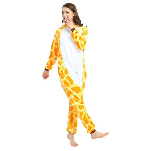 Unisex Animal Pyjamas - Giraffe