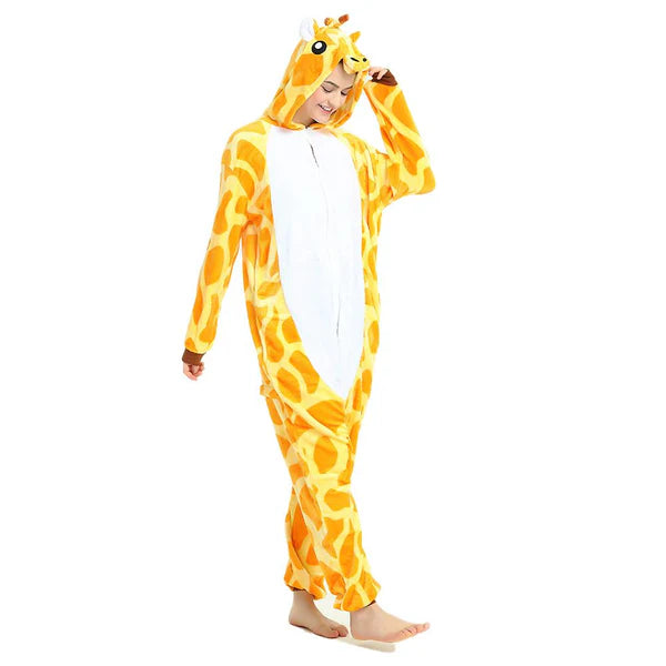 Unisex Animal Pyjamas - Giraffe