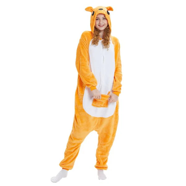 Unisex Animal Pyjamas - Kangaroo