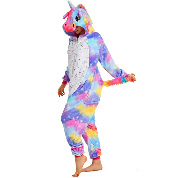 Unisex Animal Pyjamas - Unicorn