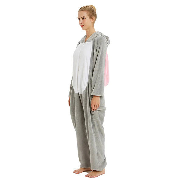 Unisex Animal Pyjamas - Big-Ear  Bunny