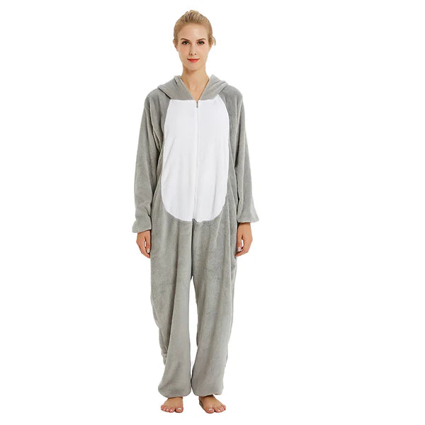 Unisex Animal Pyjamas - Big-Ear  Bunny