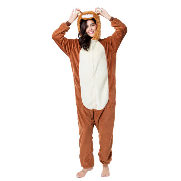 Unisex Animal Pyjamas - Lion