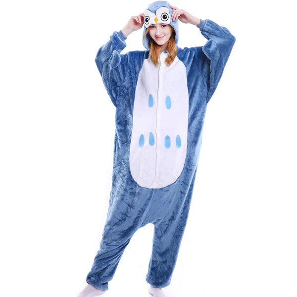 Unisex Animal Pyjamas - Owl