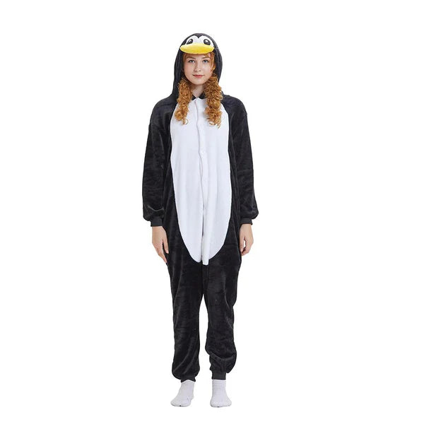 Unisex Animal Pyjamas - Penguin